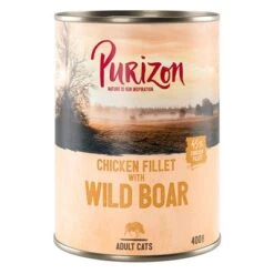 Purizon Adult Saver Pack 24 X 400g 16 Purizon Adult Saver Pack 24 X 400g -Pet Supplies Store 242400 pla purizon cat adult wildschwein 400g 6
