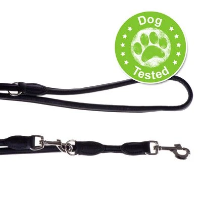 HUNTER Round & Soft Dog Lead - Black 3 HUNTER Round & Soft Dog Lead - Black