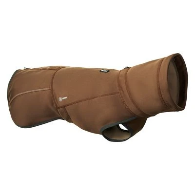 Hurtta Bare Softshell Dog Coat - Chocolate