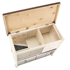 Ferplast Rabbit Hutch Ranch 100 Basic -Pet Supplies Store 251796 ferplast kleintierstall ranch100 basic satellites hs 04 1