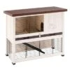Ferplast Rabbit Hutch Ranch 100 Basic -Pet Supplies Store 251796 pla ferplast kaninchenstall ranch 100basic hs 01 4