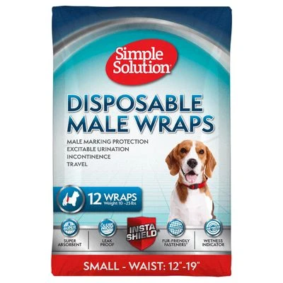 Simple Solution Disposable Diaper For Male Dogs 4 Simple Solution Disposable Diaper For Male Dogs - Image 2