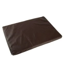 Wellness Dog Mattress - Brown Artificial Leather