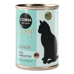 Cosma Soup Saver Pack 24 X 100g -Pet Supplies Store 274517 pla cosma soup salmon 100g 1000x1000 0