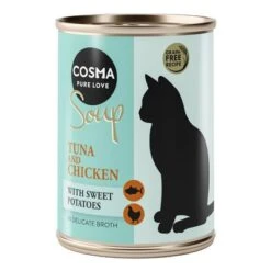 Cosma Soup Saver Pack 24 X 100g -Pet Supplies Store 274518 pla cosma soup tunachicken 100g 1000x1000 4