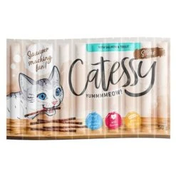Catessy Sticks Super Saver Pack 150 X 5g -Pet Supplies Store 295997 pla catessysticks salmontrout 10x5g hs 01 0
