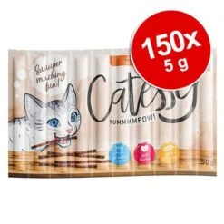 Catessy Sticks Super Saver Pack 150 X 5g -Pet Supplies Store 296000 catessysticks poultryliver 150x5g hs 02 8
