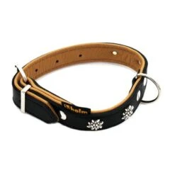 Home Collar Edelweiss, Black/nature