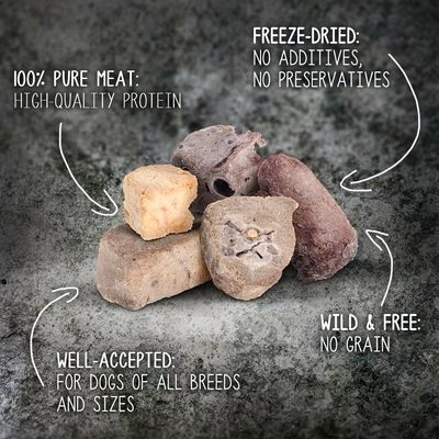 Wolf Of Wilderness RAW Freeze-dried Snacks Saver Packs 5 Wolf Of Wilderness RAW Freeze-dried Snacks Saver Packs - Image 3