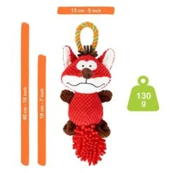 Doglove Dog Toy Fox -Pet Supplies Store 303196 edupet doglove hundespielzeug fuchs hs 06 2