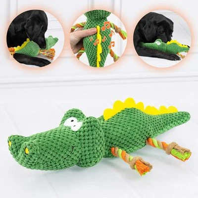 Doglove Dog Toy Crocodile 4 Doglove Dog Toy Crocodile - Image 2