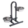 U-Shaped Dog Bowl Stand With Stainless Steel Bowls -Pet Supplies Store 313525 u hundebar 02 dsc9180 2