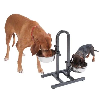 U-Shaped Dog Bowl Stand With Stainless Steel Bowls 9 U-Shaped Dog Bowl Stand With Stainless Steel Bowls - Image 7