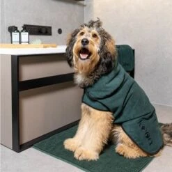 Kooa Deluxe Microfibre Dog Bathrobe -Pet Supplies Store 314914 kooa hundebademantel shoot2 0