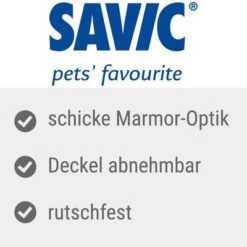 Savic Feed Dispenser Loop Marble -Pet Supplies Store 324724 savic futterspender loopmarble hs 05 9