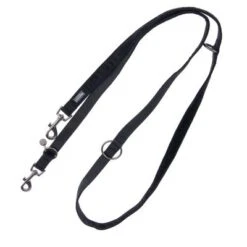 Nomad Tales Blush Dog Leash, Ebony