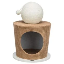 Trixie Cave With Scratching Ball