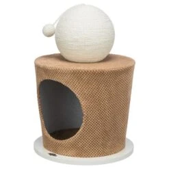 Trixie Cave With Scratching Ball -Pet Supplies Store 333298 trixie hoehle kratzball hs 02 1