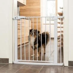 TIAKI White Dog Gate With 7 Cm Extension