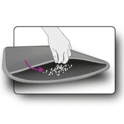 Flamingo Mat For Cat Toilets Matz -Pet Supplies Store 348796 flamingo vorleger katzentoiletten matz hs 03 6