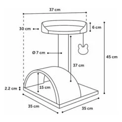 Flamingo Cat Tree Gene 9 Flamingo Cat Tree Gene -Pet Supplies Store 348899 flamingo kratzbaum gene hs 03 2