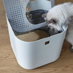 Modko ModKat Cat Litter Box -Pet Supplies Store 35895 modkat katzentoilette wei hs 06 8