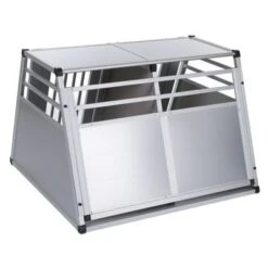 Aluline Double Dog Crate -Pet Supplies Store 364349 autohundebox aluline gr xl 02 09 2013 2 4