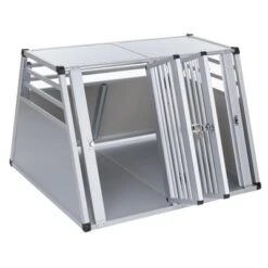 Aluline Double Dog Crate -Pet Supplies Store 364349 autohundebox aluline gr xl 06 09 2013 6 6