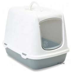 Savic Oscar Litter Box 8 Savic Oscar Litter Box -Pet Supplies Store 365829 savic katzentoilette oscar wei grau 10 2014 8