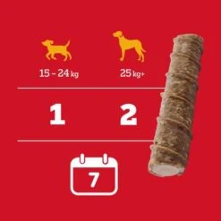Pedigree Ranchos Filled Chew Rolls - Maxi 8 Pedigree Ranchos Filled Chew Rolls - Maxi -Pet Supplies Store 371298 pedigree ranchos gefuelte kaurollen maxi 10x80g hs 06 6