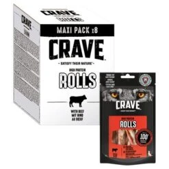 Crave High Protein Rolls -Pet Supplies Store 371398 mars crave maxi highprotein rolls rind hs 03 0