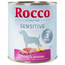 Rocco Sensitive Saver Pack 24 X 800g 14 Rocco Sensitive Saver Pack 24 X 800g -Pet Supplies Store 38666 pla rocco sensitive turkeypotatoes 800g hs 01 9