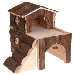 Two Storey Cabin For Small Pets -Pet Supplies Store 38758 PLA lucky doppelstoeckiges nagerhaus 3