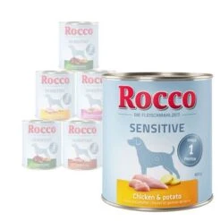 Rocco Mixed Trial Pack 6 X 800g -Pet Supplies Store 395142 sensitive 6