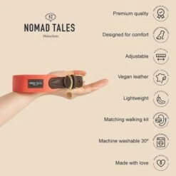 Nomad Tales Bloom Collar, Caramel 12 Nomad Tales Bloom Collar, Caramel -Pet Supplies Store 3 2022 12 nomadtales usps collarbloom 1000x1000 uk 1