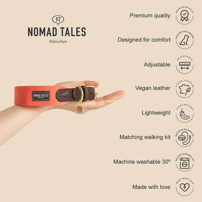 Nomad Tales Bloom Collar, Caramel 5 Nomad Tales Bloom Collar, Caramel - Image 3