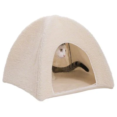 Fleecy Sheepskin Cat Den 8 Fleecy Sheepskin Cat Den - Image 6