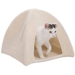 Fleecy Sheepskin Cat Den 12 Fleecy Sheepskin Cat Den -Pet Supplies Store 450535 katzenzelt dsc0423 1