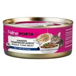 Feline Porta 21 - 6 X 156g -Pet Supplies Store 4635 pla felineporta21 tunashrimps 156g 9