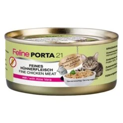 Feline Porta 21 - 6 X 156g -Pet Supplies Store 4719 pla felineporta21 huhnaloe 156g 1