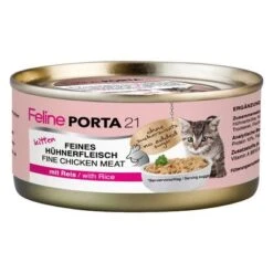 Feline Porta 21 - 6 X 156g -Pet Supplies Store 4739 pla felineporta21 huhnreiskitten 156g 9