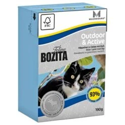 Bozita Feline Tetra Pak Saver Pack 16 X 190g 15 Bozita Feline Tetra Pak Saver Pack 16 X 190g -Pet Supplies Store 47525 PLA Bozita Feline Tetrapack Outdoor Active 190g 4