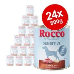 Rocco Sensitive Saver Pack 24 X 800g