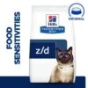 Hill's Prescription Diet Feline Z/d Food Sensitivities -Pet Supplies Store 48 pd zd catbk30874m plp uk 9