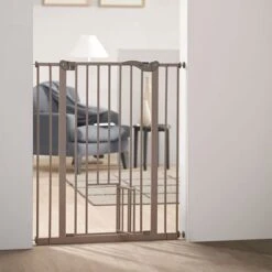 Savic Dog Barrier 2 With Cat Door -Pet Supplies Store 50424 savic absperrgitter dog barrier katzentuer hs 01 7