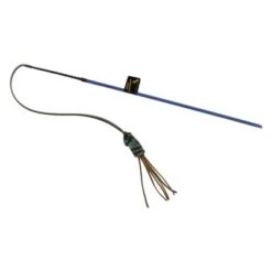 No Brand Leather Tassel Dangler Pole