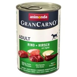 Animonda GranCarno Original Adult Mixed Trial 6 X 400g -Pet Supplies Store 51231 pla animonda grancarno adult rindwildapfel 400g 1