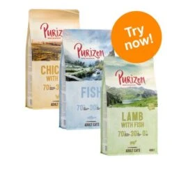 Purizon Adult Dry Cat Food Mixed Trial Pack