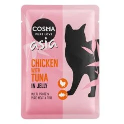 Cosma Asia In Jelly Pouches Saver Pack 24 X 100g -Pet Supplies Store 55567 pla cosma asia chickentuna 100g 6