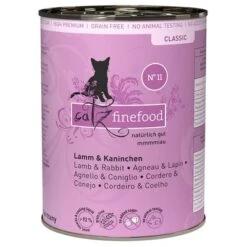 Catz Finefood Can Mixed Trial Pack 6 X 400g -Pet Supplies Store 57363 pla petsnature catzfinefood lamm kaninchen 400g hs 01 5